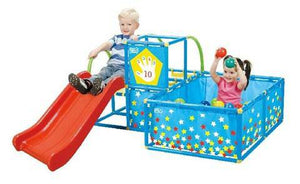 Eezy Peezy Play Gym with 50 Balls & Slide