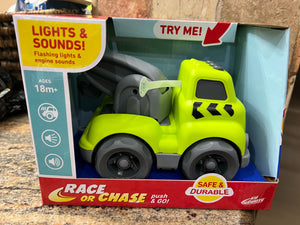 Race or Chase push & Go ! Tow Truck