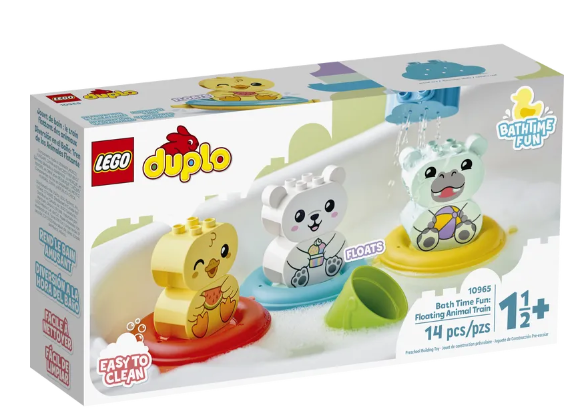 LEGO Bath Time Fun: Floating Animal Train