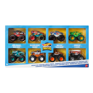 Hot Wheels Monster Trucks Live 8-Pack