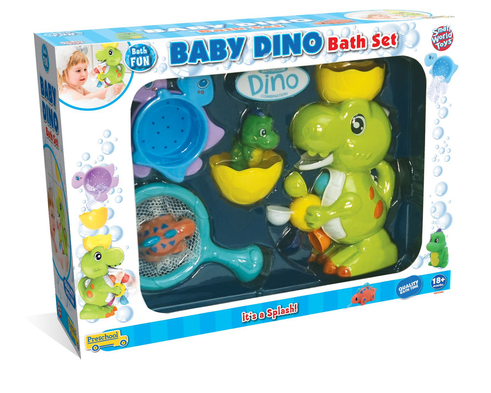 Baby Dino Bath Set