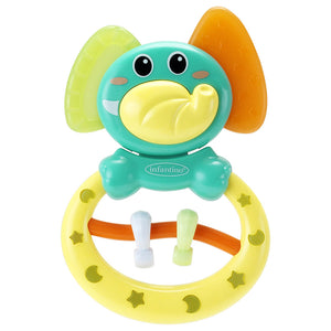 Rattle & Teether Elephant